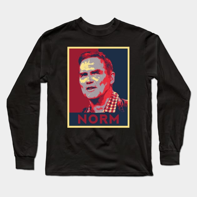 Norm Macdonald Long Sleeve T-Shirt by Rundown